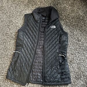 The North Face Black Puffer Vest